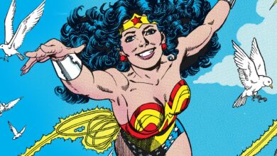 Wonder Woman estrena su diseño más audaz con una máscara dorada en su origen mitológico