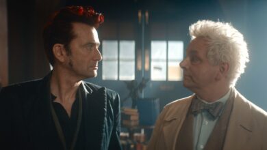 Good Omens redefine el encuentro entre Aziraphale y Crowley en su temporada final