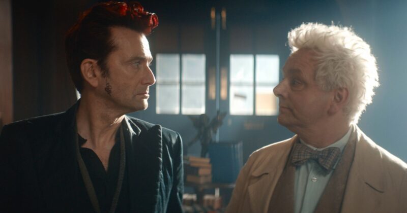 Good Omens redefine el encuentro entre Aziraphale y Crowley en su temporada final