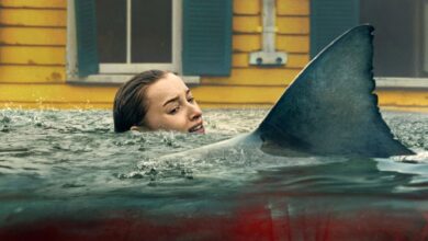 Las escenas más absurdas de Thrash, la película de tiburones de Netflix que desafía toda lógica