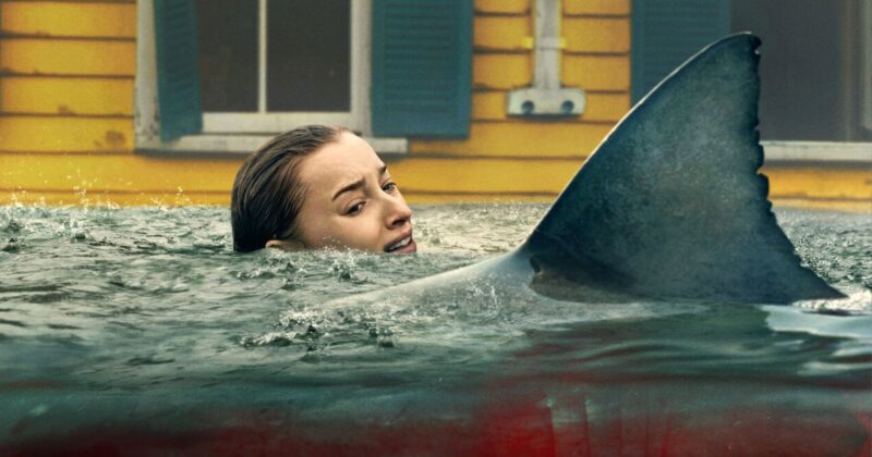 Las escenas más absurdas de Thrash, la película de tiburones de Netflix que desafía toda lógica