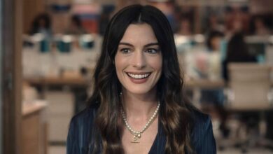 Anne Hathaway revela el sorprendente final de Andy Sachs en El Diablo Viste a la Moda 2