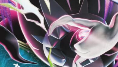 Pokémon TCG revela las primeras cartas de la expansión Pitch Black protagonizadas por Mega Darkrai