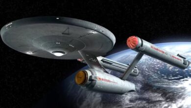 El legendario USS Enterprise hace un cameo secreto en la aclamada serie Battlestar Galactica