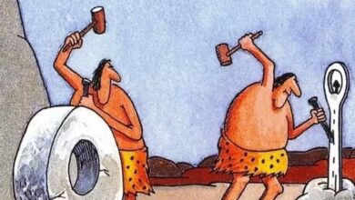 Las Caricaturas Más Divertidas de The Far Side Sobre La Invención de la Rueda