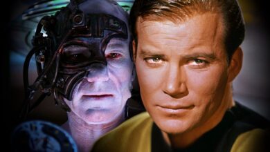 Por primera vez en la historia oficial de Star Trek: El Capitán Kirk frente a los temibles Borg