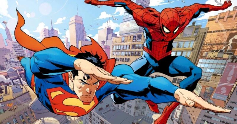 El impresionante cruce entre Superman y Spider-Man que resalta a Batman y los X-Men