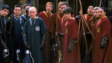 HBO Revela los Increíbles Nuevos Uniformes de Quidditch para Slytherin y Gryffindor en la Serie de Harry Potter