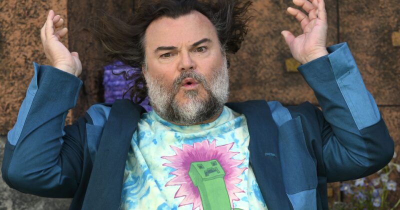 Primer vistazo a Jack Black y el diseño renovado de Steve en la secuela de Minecraft