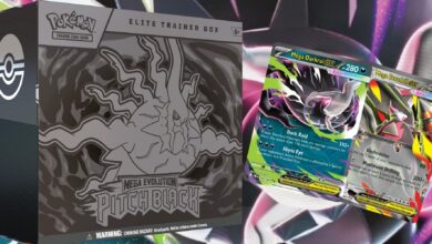 Pokémon TCG: Pitch Black, la nueva expansión que revoluciona el juego con Mega Darkrai y Zarude