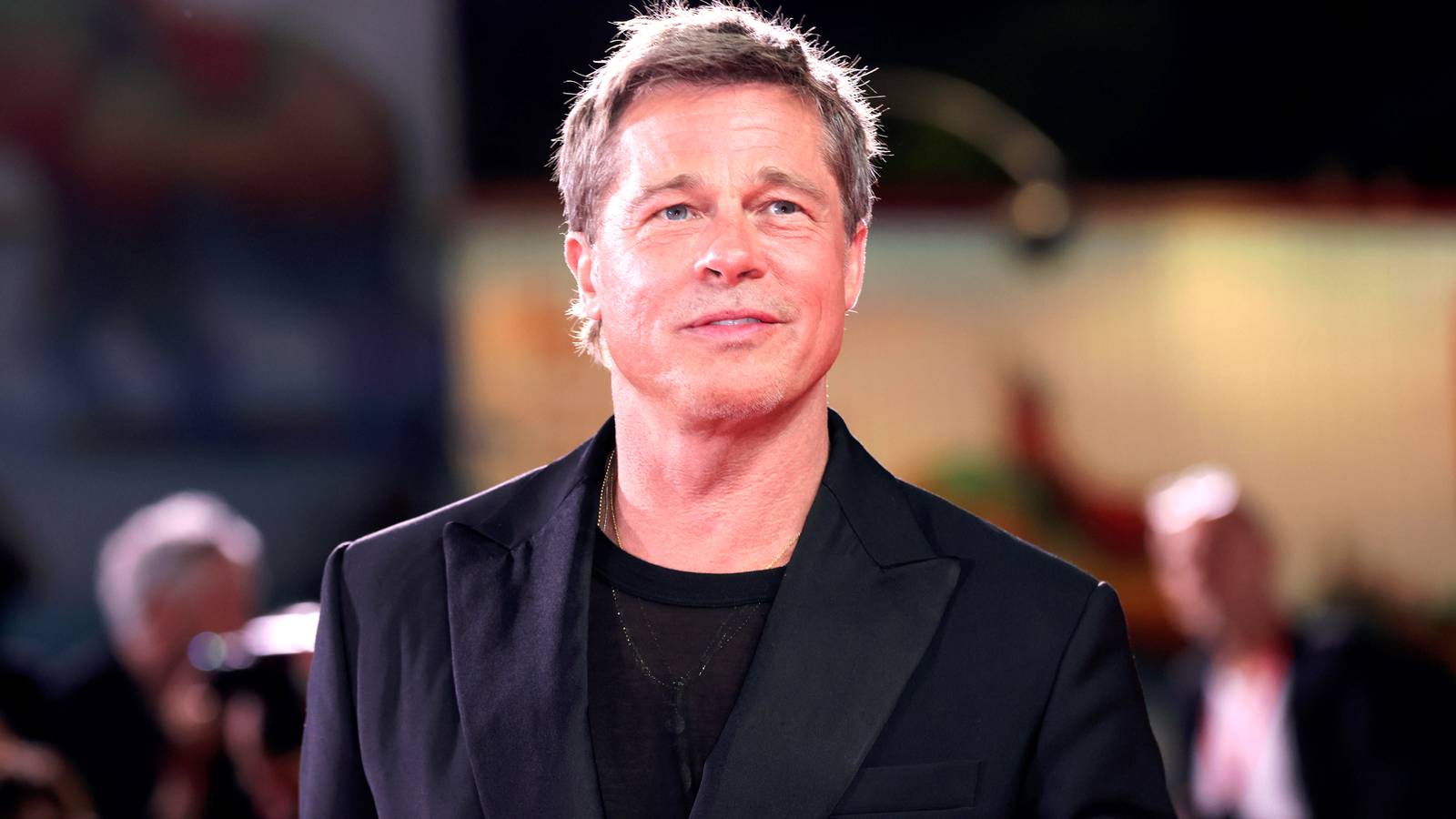 Brad Pitt en alfombra del Festival de Venecia