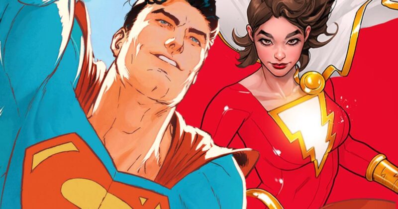 Mary Marvel se convierte en la inesperada nueva pareja amorosa de Superman en DC Comics