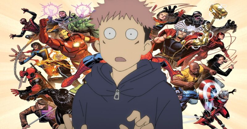 Jujutsu Kaisen se integra al universo Marvel en un crossover inesperado y épico