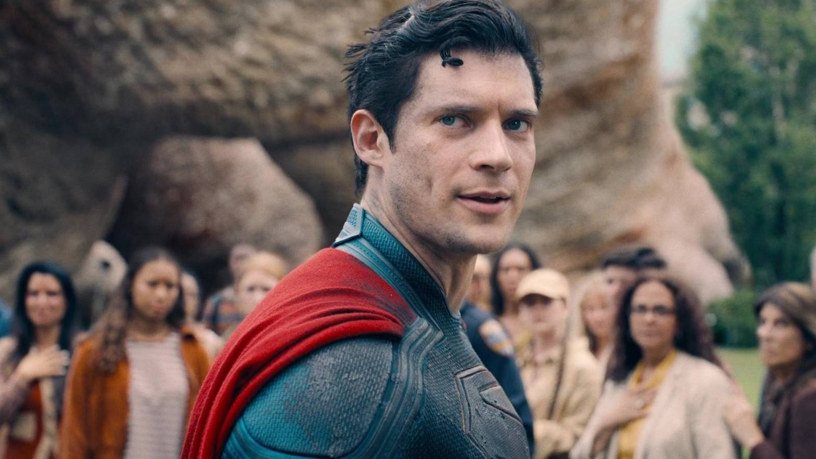 David Corenswet como Superman en la película de James Gunn