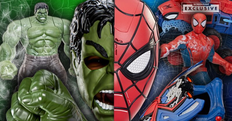 Hasbro presenta su nueva línea de juguetes de Spider-Man: Brand New Day con Hulk, vehículos y más