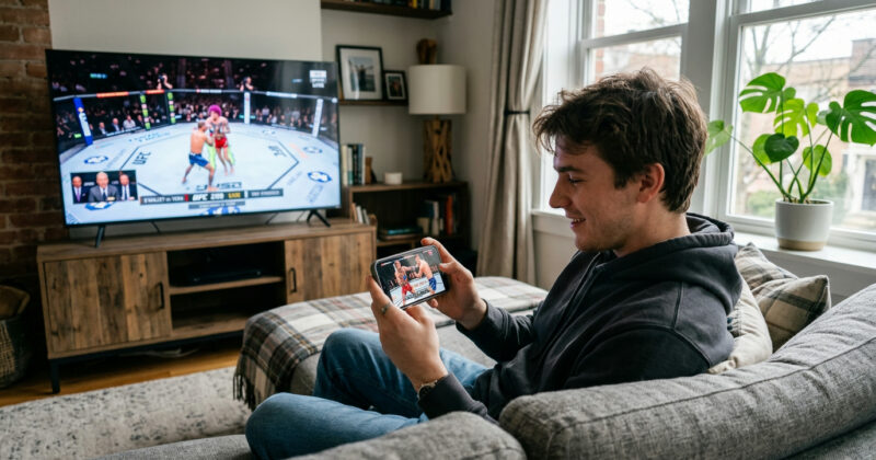 Cómo ver UFC en vivo desde tu móvil: Las mejores apps y trucos para no perderte ninguna pelea