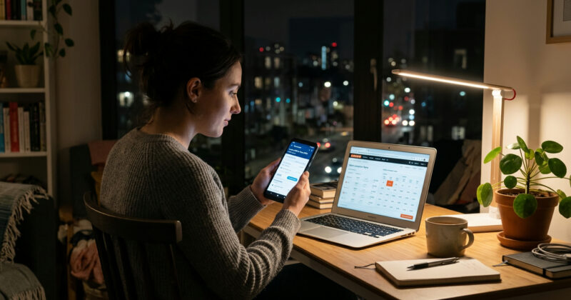 Cómo encontrar vuelos baratos por la madrugada: trucos, apps y tecnología al máximo nivel (2026)