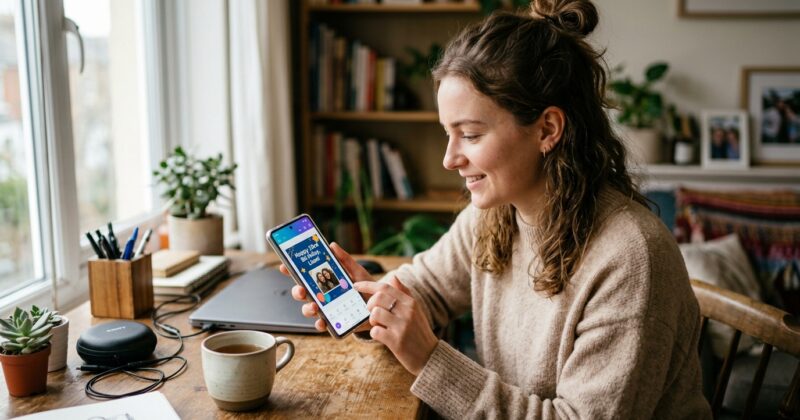 Crea tarjetas de cumpleaños personalizadas con tus fotos y nombres: la app imprescindible para sorprender