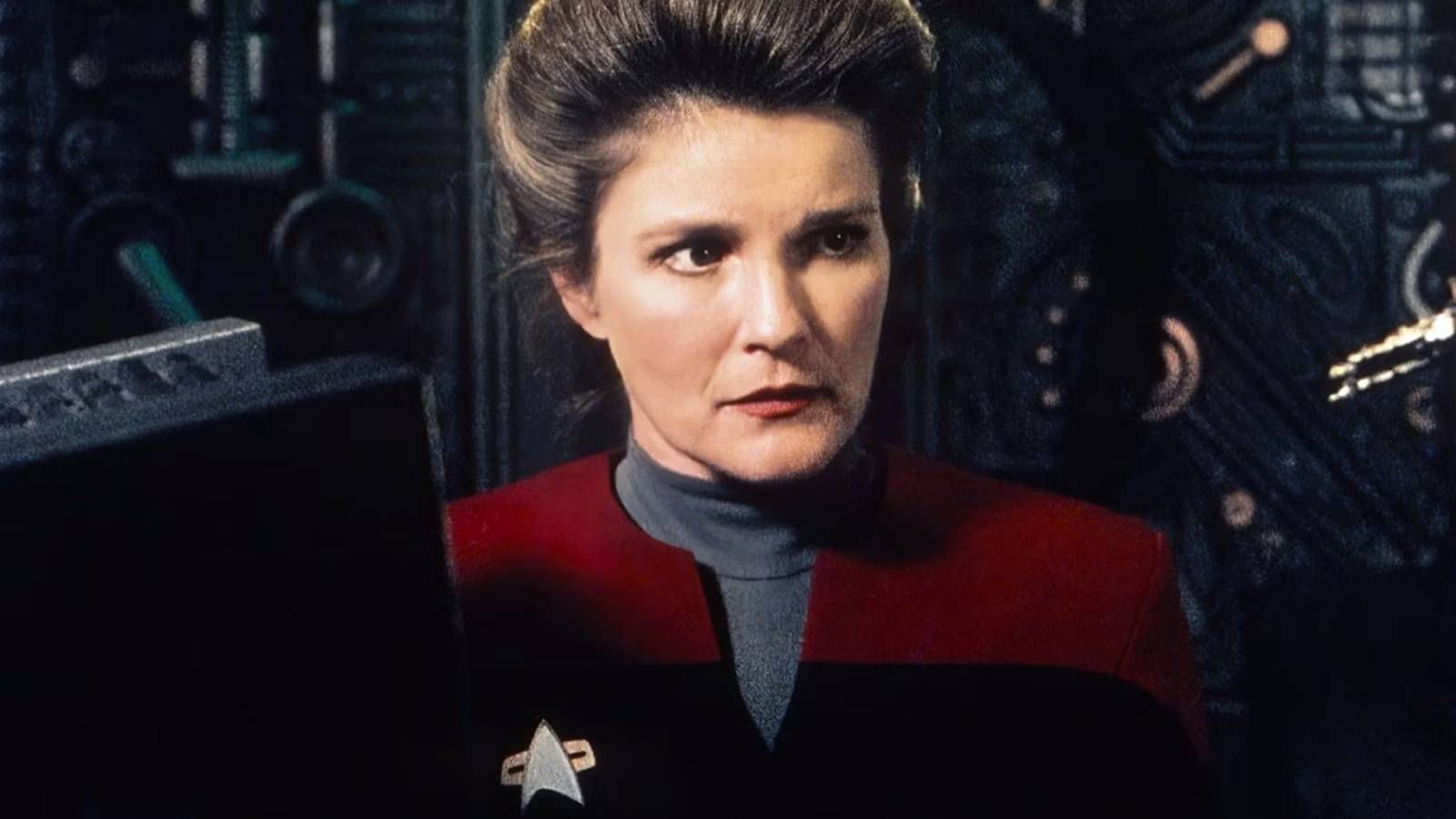 Kate Mulgrew como Capitán Janeway en Star Trek: Voyager