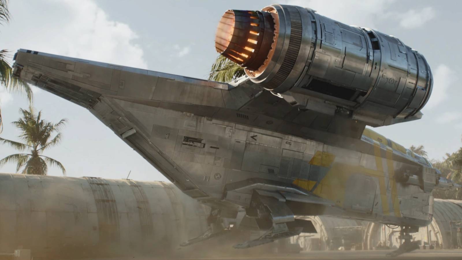 Nueva Razor Crest en The Mandalorian & Grogu