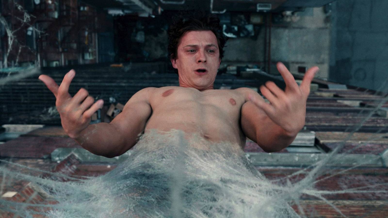 Tom Holland como Peter Parker en Spider-Man Brand New Day