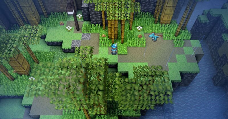 Crystal Project 2: Cuando Final Fantasy se fusiona con Minecraft en un RPG de mundo abierto sin límites