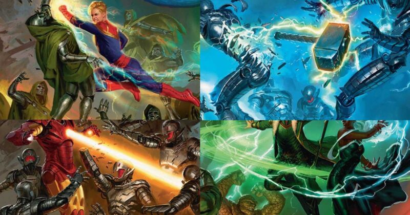 Descubre todas las cartas del nuevo set de Magic: The Gathering ambientado en el universo Marvel