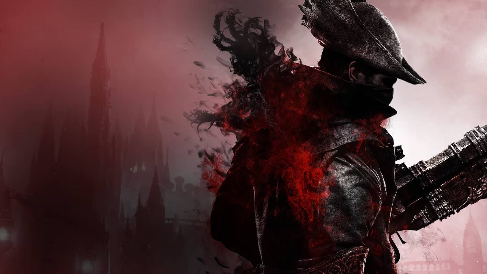 Bloodborne con castillo al fondo