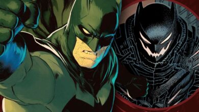 Batman revela su diseño más oscuro y espectacular en Gargoyle of Gotham