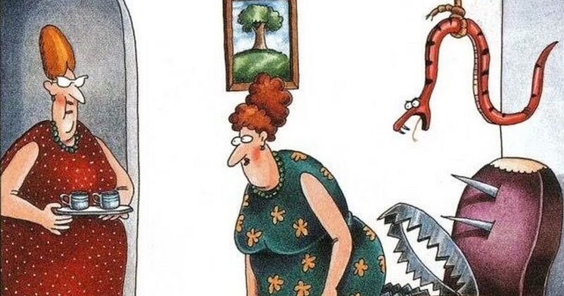 El Humor Inolvidable de The Far Side: 10 Tiras Cómicas que Desafían lo Convencional y Te Harán Escupir la Bebida