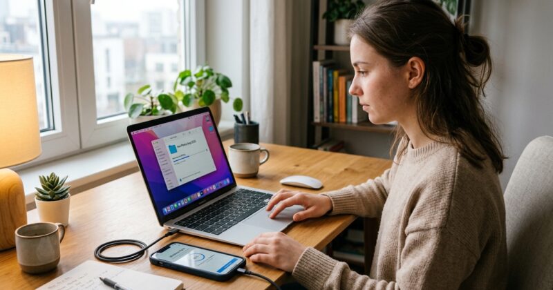 Cómo transferir fotos del móvil al PC de forma rápida, segura y sin cables