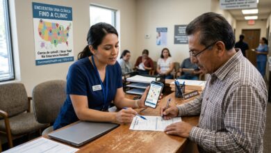 ¿Sin seguro médico? Descubre cómo encontrar clínicas gratis en EE.UU. usando apps y buscadores oficiales