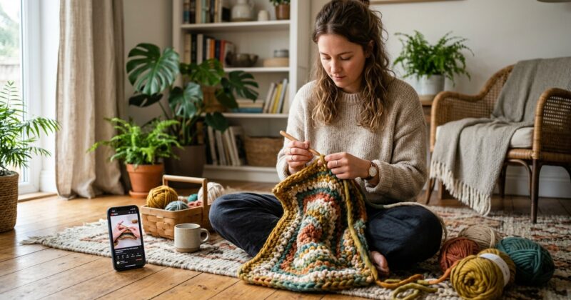 Cómo hacer y vender alfombras de crochet: guía premium para geeks creativos