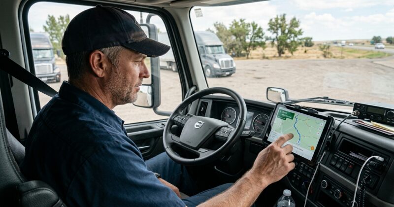Guía definitiva: GPS gratuito para camioneros con alertas de ruta de carga inteligente