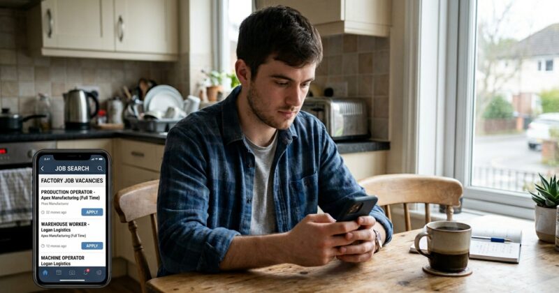 Así puedes conseguir empleo en fábricas desde tu celular: Guía práctica y apps recomendadas