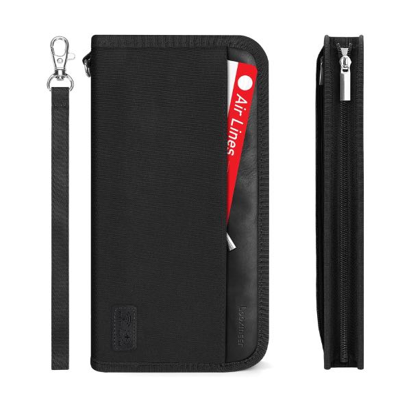 Portadocumentos con protección RFID