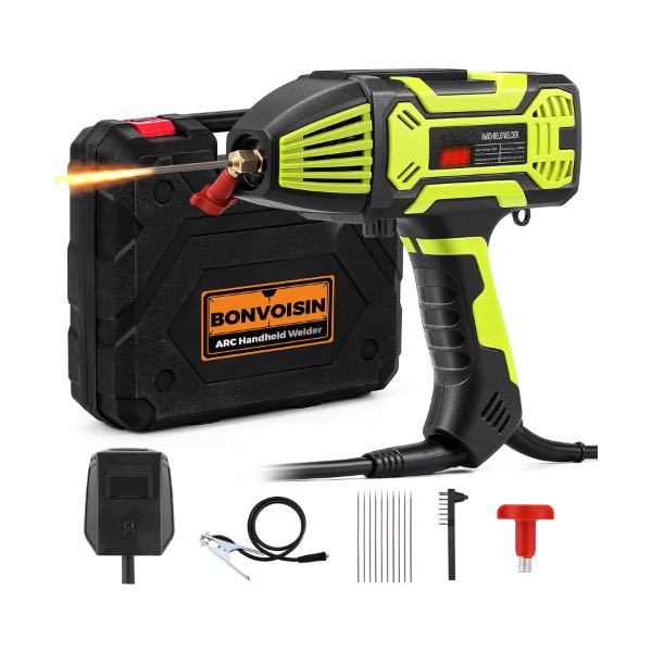 Bonvoisin Soldadora al Arco Portátil 220V Inversor IGBT 20-200A (EU)
