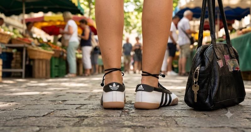 Adidas Samba Jane: las zapatillas con estilo bailarinas que marcan tendencia este año