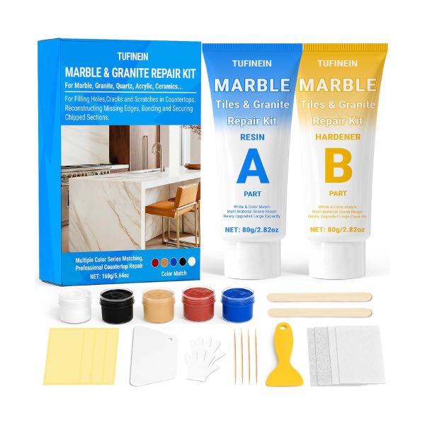 Kit de reparación para mármol y piedra
