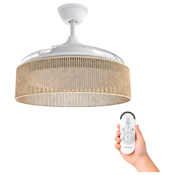 Mellerware – Ventilador de Techo con Luz