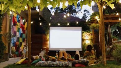 Convierte tu terraza o jardín en un auténtico cine de verano