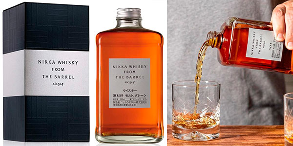 Nikka From The Barrel de 500 ml con un 33% de descuento: whisky japonés intenso y elegante por 33,20 €