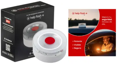 Baliza de emergencia Help Flash IoT+ V16 con conexión DGT 3.0: tecnología y seguridad al mejor precio