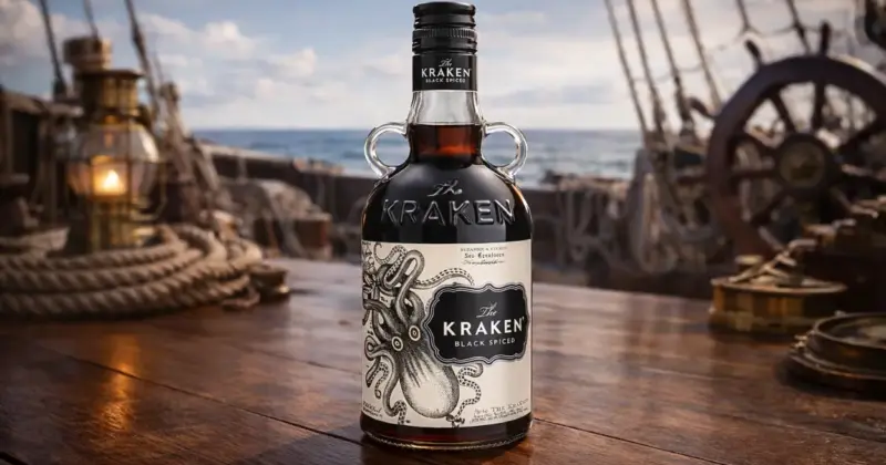 Ron The Kraken Black Spiced 1L con 27% de descuento: Sabor intenso y especiado al mejor precio