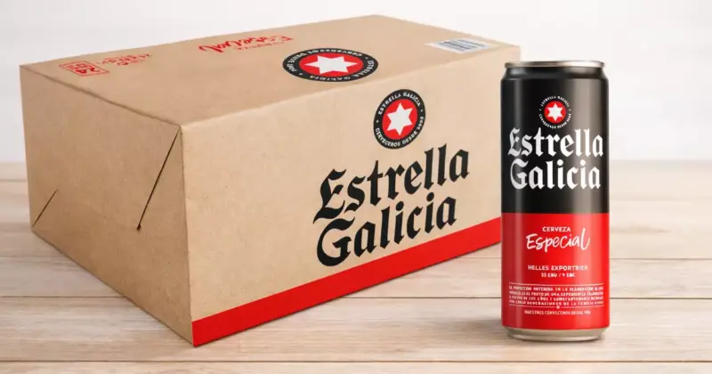 Pack 24 latas Estrella Galicia Especial 330 ml con un 23% de descuento y precio irresistible