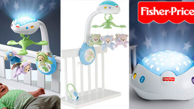 Móvil Fisher-Price Ositos Voladores con Proyector Musical: Relax y Diversión para Bebés a 27,99 € con 20% de Descuento