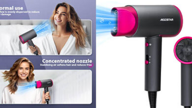 Secador Aigostar Dora 2.200 W con 40% de descuento: Potencia y diseño compacto por solo 16,57 €