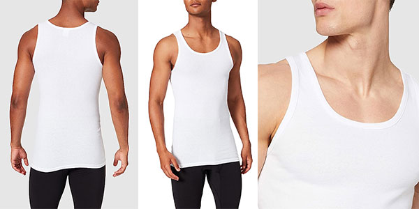 Camiseta interior Abanderado para hombre: calidad y comodidad con un 39% de descuento a 9,99 €