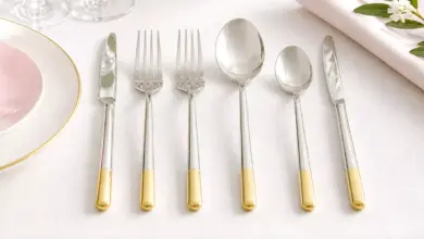 Cubertería Villeroy & Boch Ella Dorada y Platino de 113 piezas con un 47% de descuento en Amazon