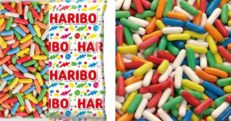 Oferta imperdible: Bolsa de 1 kg de cápsulas de regaliz Haribo con un 44% de descuento